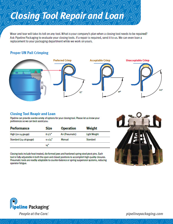 closing tool pdf