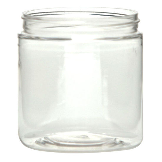 Picture of 12 oz Clear PET Wide Mouth Jar, 89-400, 35.2 Gram