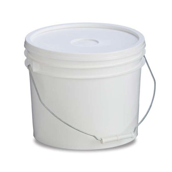 Picture of 3 Gallon White HDPE Open Head Pail