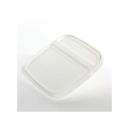 Picture of 6.5 Gallon White PP EZ Stor Hinged Cover (Dry Seal)