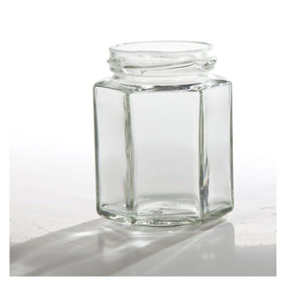 Picture of 6.4 oz Flint Hex Jar, 58-2030 Twist, 12x1