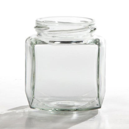 Picture of 9 oz Flint Hex Jar, 63-2030 Twist, 12x1