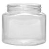 Picture of 4 oz Clear PS Oval Jar, 48-400