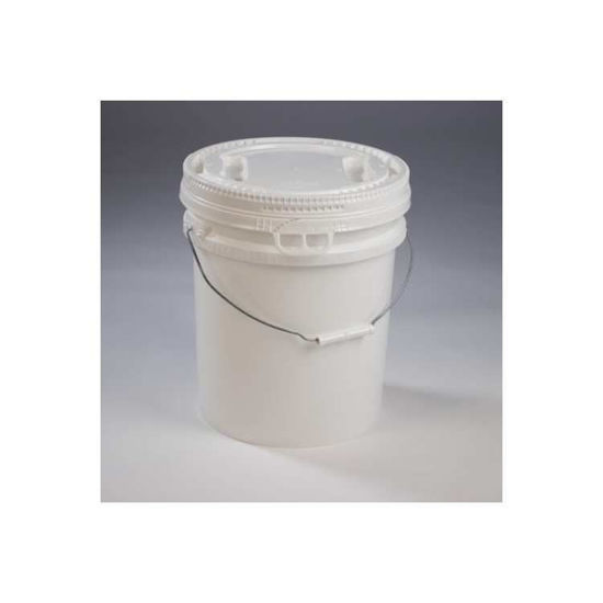 Picture of 5 Gallon White HDPE Revolutionary Pail