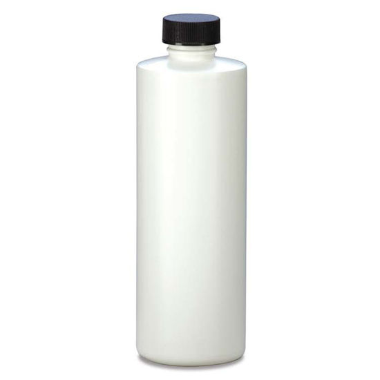 Picture of 8 oz White HDPE Cylinder, 24-410
