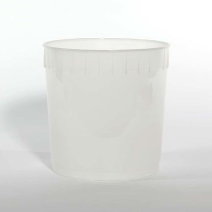 Picture of 2.5 Gallon Natural HDPE Open Head Pail