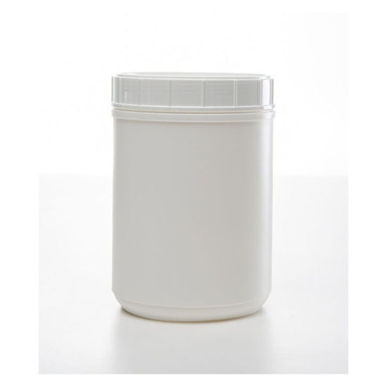 Picture of 55 oz White HDPE Triple Thread Canister, 120 mm, 64 Gram