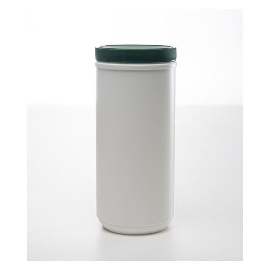Picture of 120 oz White HDPE Triple Thread Canister, 120 mm, 120 Gram