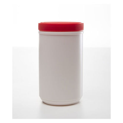 Picture of 46 oz White HDPE Single Thread Canister, 100 mm, 60 Gram