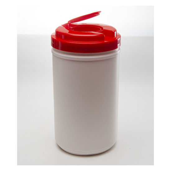 Picture of 120 mm Red PP Spring Loaded Wipe Lid