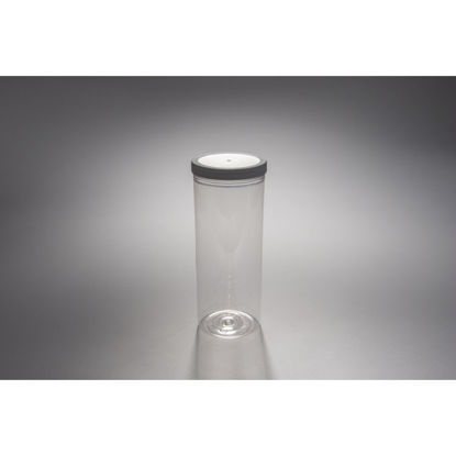 Picture of 88 oz Clear PETE ISBM Canister, 110 mm, 80.7 Gram