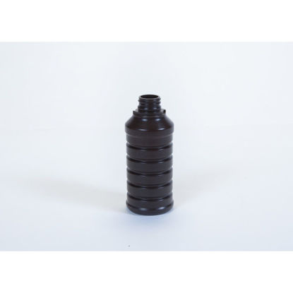 Picture of 8 oz HDPE Ribbed Round, 28-400