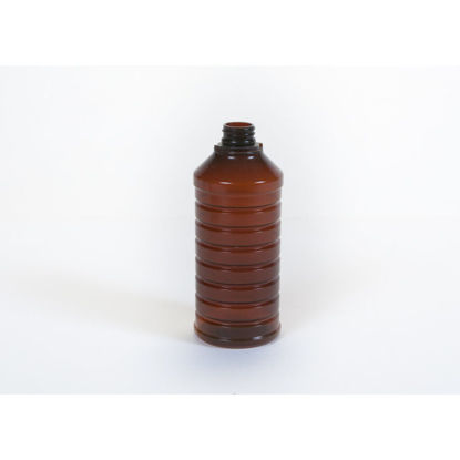 Picture of 16 oz HDPE Ribbed Round, 28-400