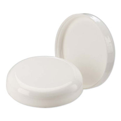 Picture of 70-400 White PP Dome Cap w/ F217 Liner