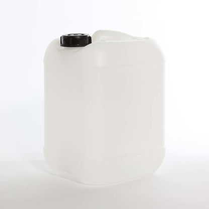Picture of 10 liter Natural HDPE Square Tight Head, 51 mm Opening, UN Rated