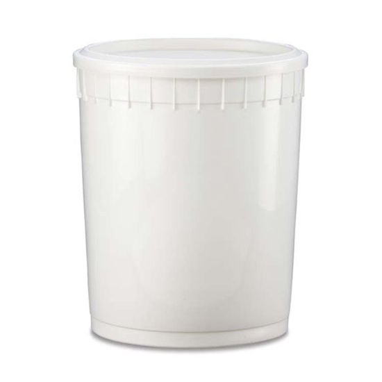 Picture of 3 Gallon HDPE White Dairy Tub
