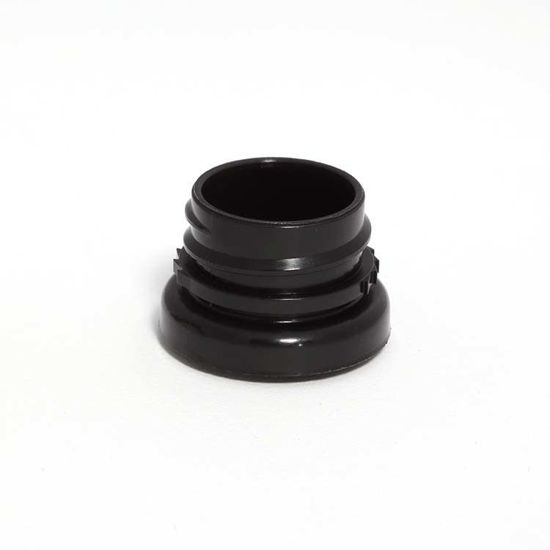 Picture of 28 mm Black Snap On Thread Coupling For Trigger Sprayer