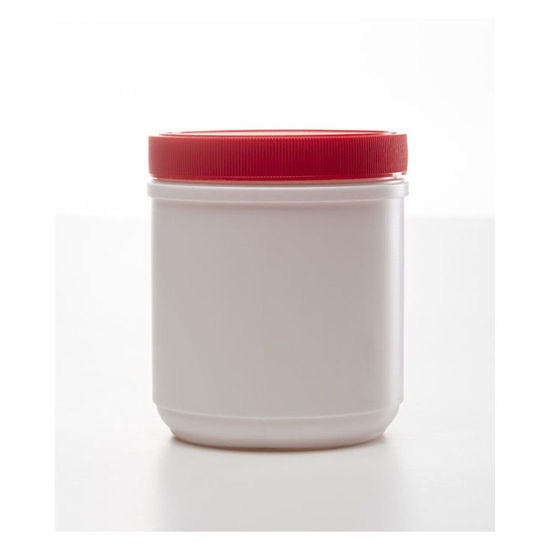 Picture of 19 oz White HDPE Single Thread Canister, 89 mm, 31.5 Gram