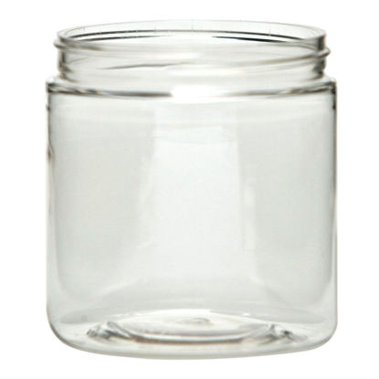 Picture of 4 oz Clear PET Straight Sided Jar, 58-400