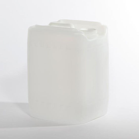 Picture of 5 Gallon Natural HDPE Square Tight Head, 70 mm & Closed Vent w/ Heat Seal Cap, UN Rated
