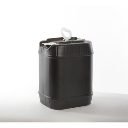 Picture of 5 Gallon Black HDPE Square Tight Head Pail, 63 mm & Closed Vent, UN Rated