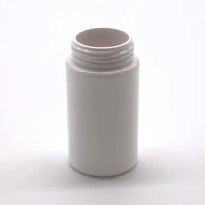 Picture of 30 mL/cc White PET Foam Bottle, 12 Gram
