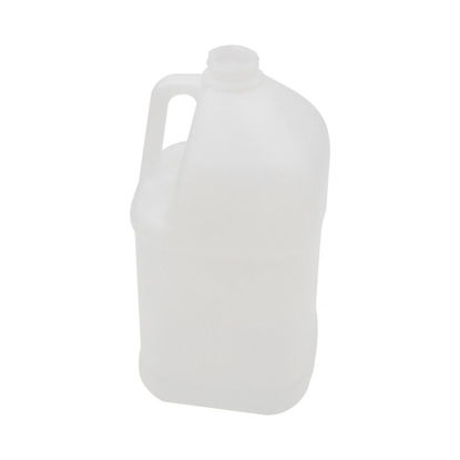 Picture of 128 oz Natural HDPE Square Hand Sanitizer Bottle, 38-400 SP, 115 Gram