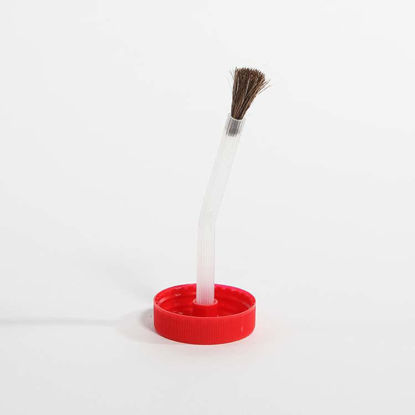 Picture of 38-400 Red PP Brush Cap (4 1/8" Length)