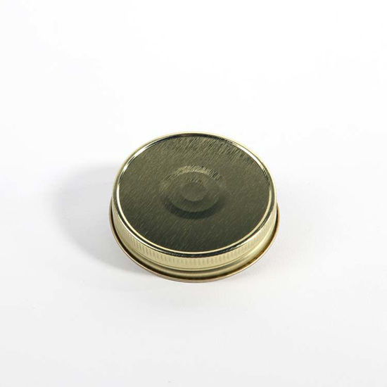 Picture of 70G-450 Gold/Gold Metal Lug/Twist Button Cap w/ Plastisol Liner