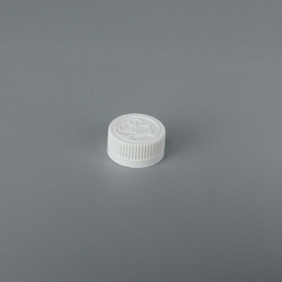 Picture of 28-400 White PP Child Resistant Cap with F828 & ISPE/PP.008 Printed Liner