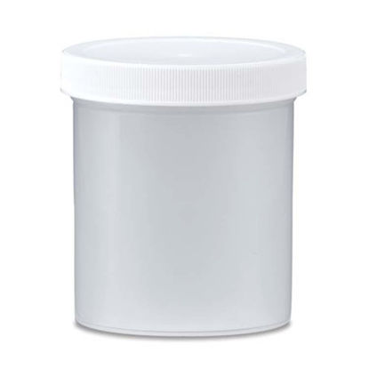 Picture of 16 oz Natural PP Straight Side Jar, 89-400
