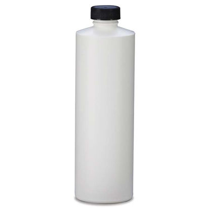 Picture of 16 oz White HDPE Cylinder, 28-410