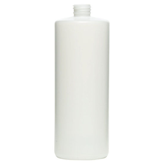 Picture of 32 oz White HDPE Cylinder, 28-SP400, 52 Gram