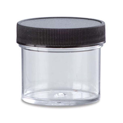 Picture of 1 oz Clear PS Straight Side Jar, 43-400