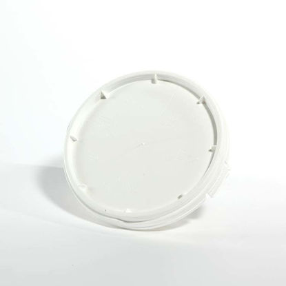 Picture of 1.2 Gallon White HDPE Screw Top Cover, UN-Rated