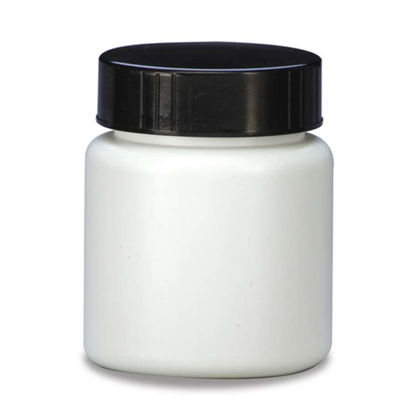 Picture of 2 oz White HDPE Straight Side Jar, 38-400