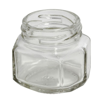 Picture of 45 ml Flint Hex Jar, 43-2010 Twist, 24x1