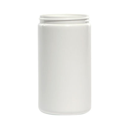 Picture of 32 oz White HDPE Wide Mouth Jar, 89-400, 56 Grams