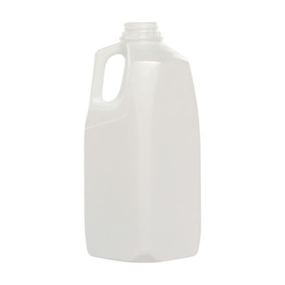Picture of 64 oz Natural HDPE Square Dairy, 38-400, 43 Gram