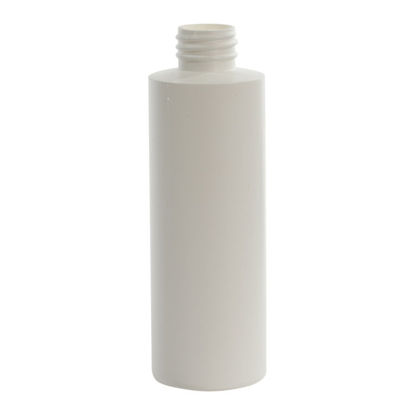 Picture of 8 oz White HDPE Cylinder, 28-410, 21 Gram