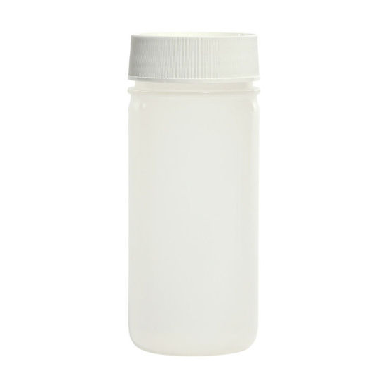 Picture of 16 oz Natural PP-Copolymer Mason Jar, 70 mm with White Cap
