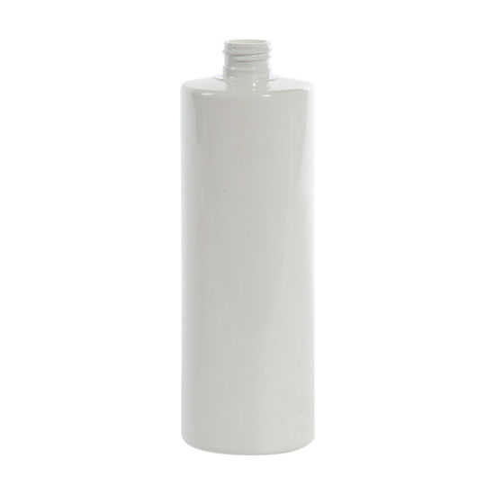 Picture of 16 oz White PVC Cylinder, 24-410, 34 Gram