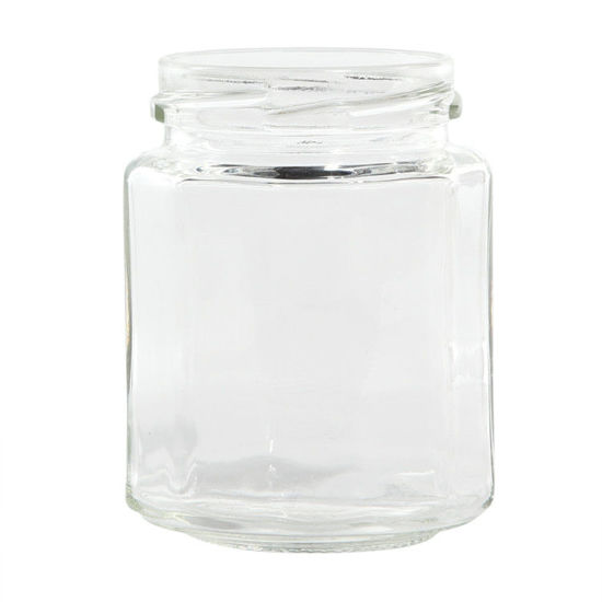Picture of 9 oz Flint Classic Ribbed Jar, 63-2030, 12x1