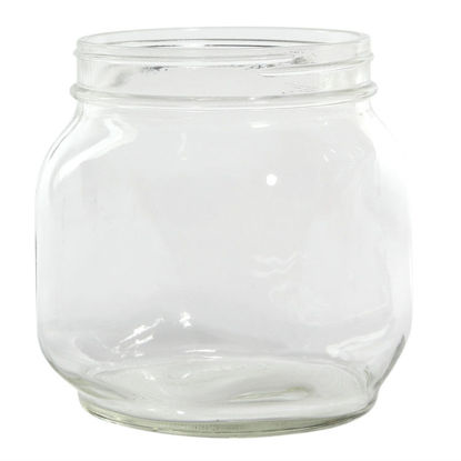 Picture of 60 oz Flint Square Jar, 120-400, 6x1