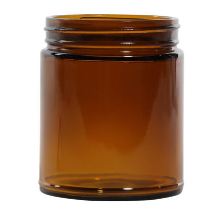 Picture of 9 oz Amber Straight Side Jar, 70-400, 12x1