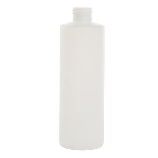 Picture of 8 oz Natural HDPE Cylinder Styleline, 24-410, 22 Gram
