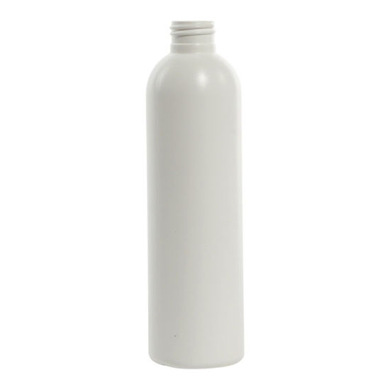 Picture of 8 oz White HDPE Bullet, 24-410, 22 Gram