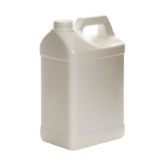 Picture of 2.5 Gallon White HDPE F-Style, 63-485, 2x1, 330 Gram