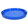 Picture of Blue HDPE Tear Tab Cover for Plastic Pails 3.5 - 6 Gallons, UN Rated for Solids