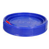 Picture of Blue HDPE Screw Top Cover for 0.6 Gallon Plastic Pails, UN Rated, New Generation